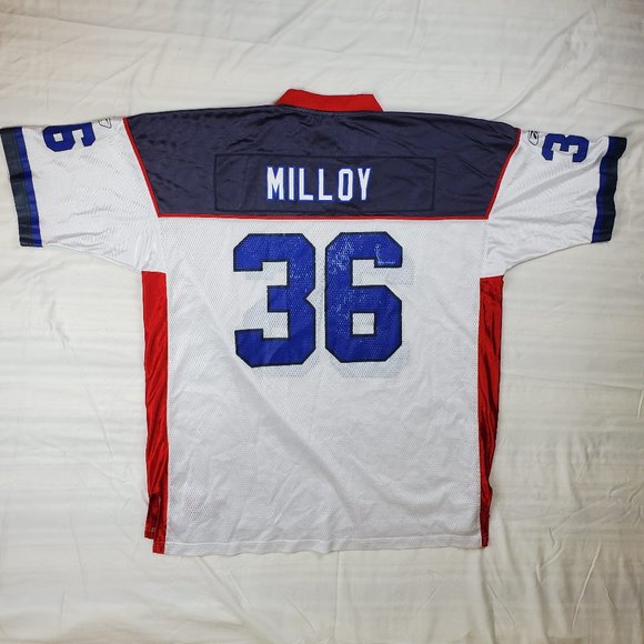 Jersey Rebook 2XL LAWYER MILLOY No. 36 NEW ENGLAND PATRIOTS - Picture 2 of 8